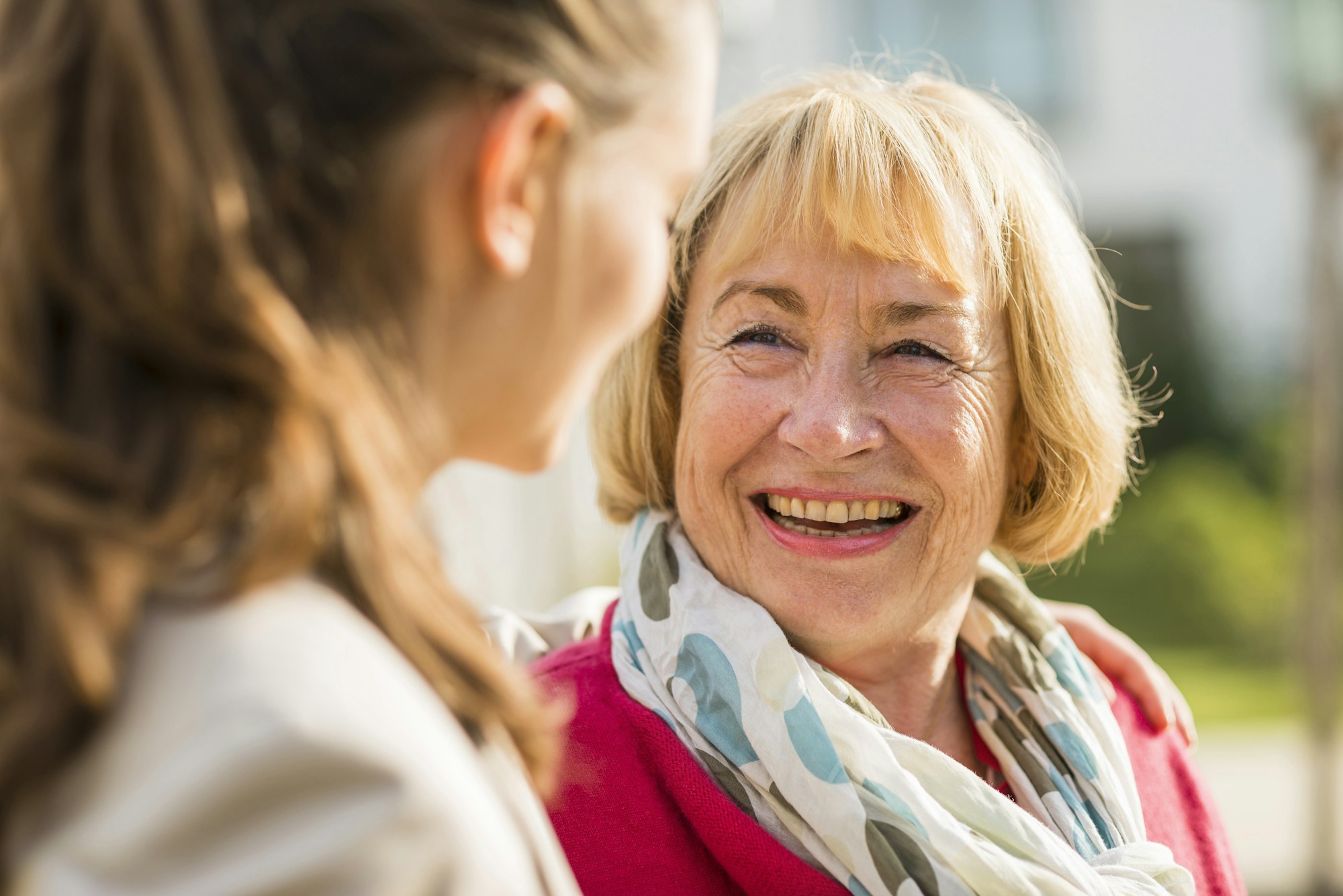 Portrait of smiling senior woman